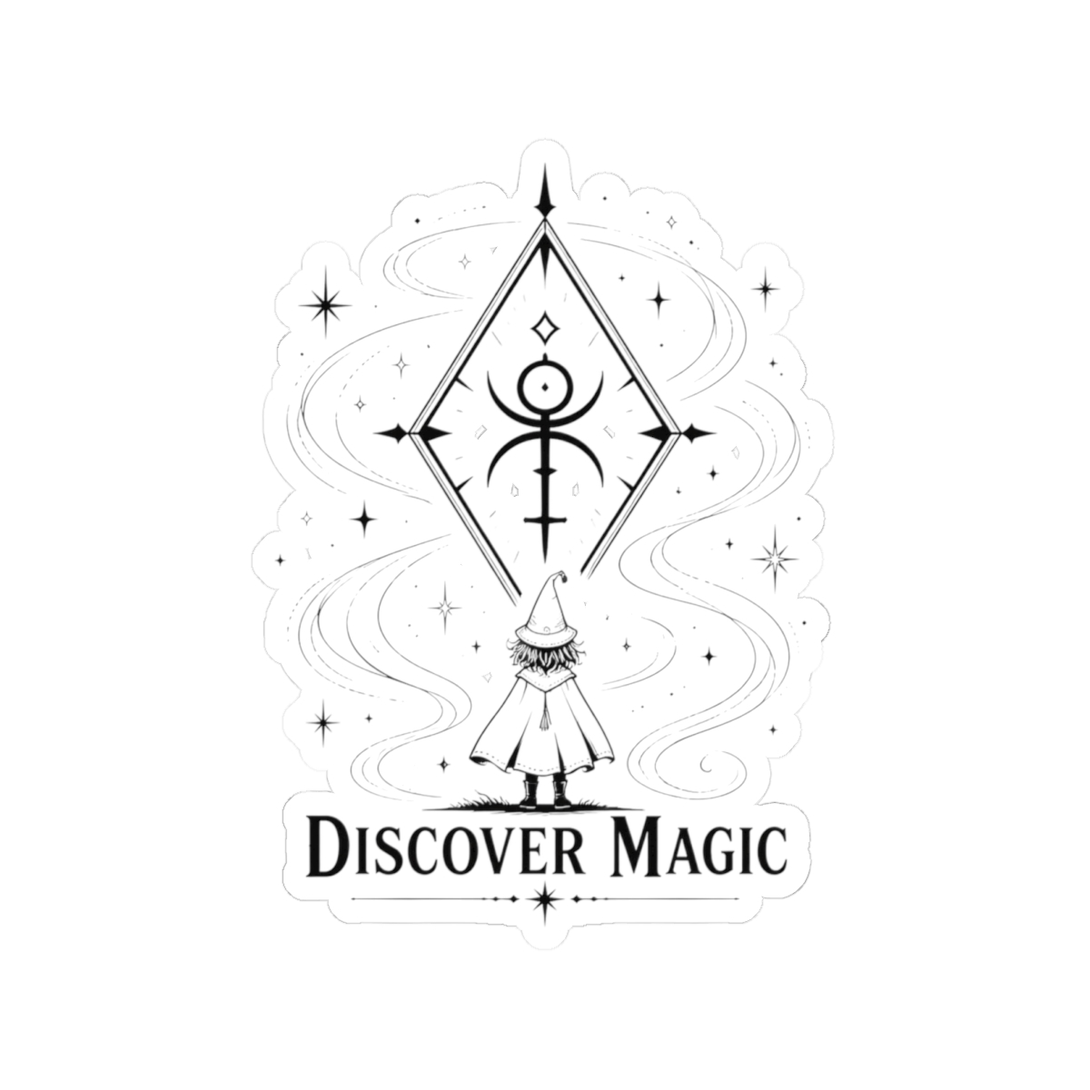 Witch Hat Atelier "Discover Magic" Sticker — official Witch Hat Atelier Stickers