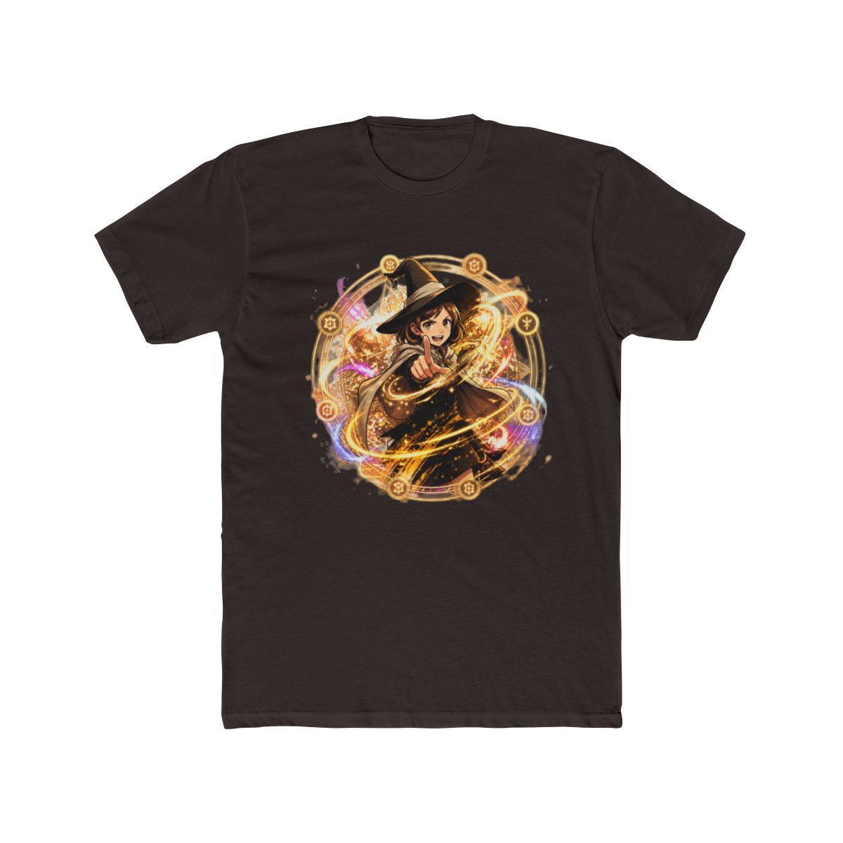 Golden Apprentice Witch - Magic Circle Art T Shirt | Witch Hat Atelier - Witch Hat Atelier official T-Shirts merch
