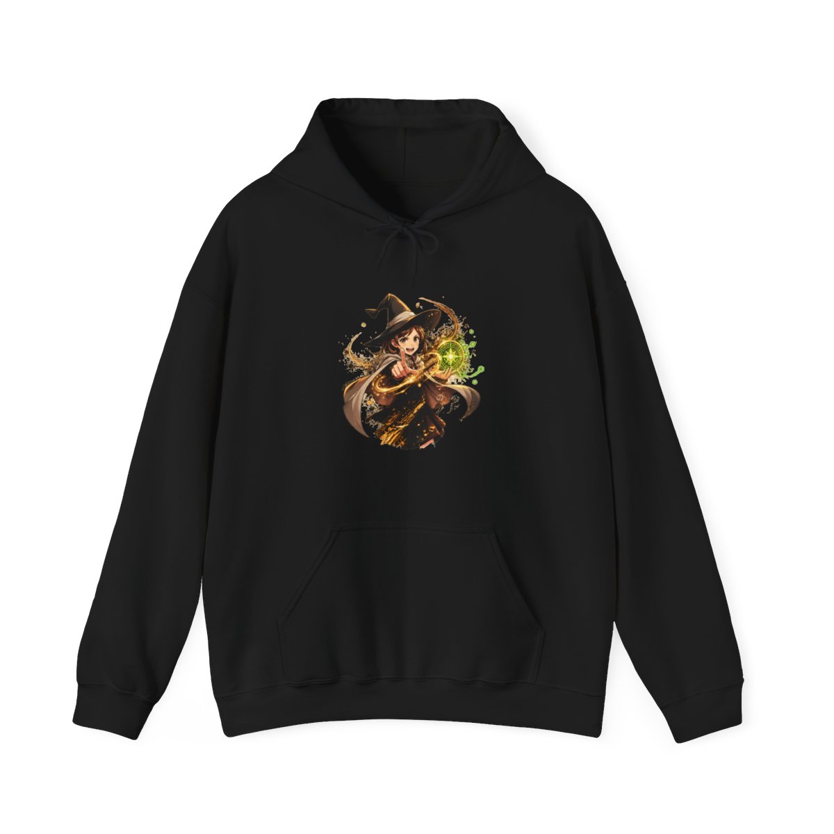 Golden Apprentice Witch - Magic Circle Art Hoodie | Witch Hat Atelier