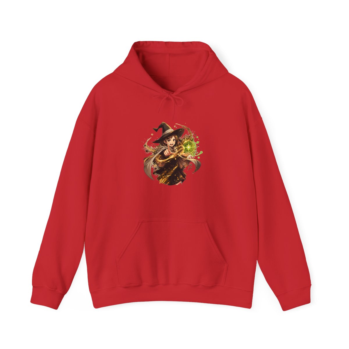 Golden Apprentice Witch - Magic Circle Art Hoodie | Witch Hat Atelier - alternate angle 2, merchandise