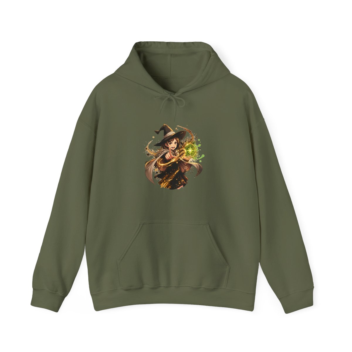 Golden Apprentice Witch - Magic Circle Art Hoodie | Witch Hat Atelier - alternate angle 4, merchandise