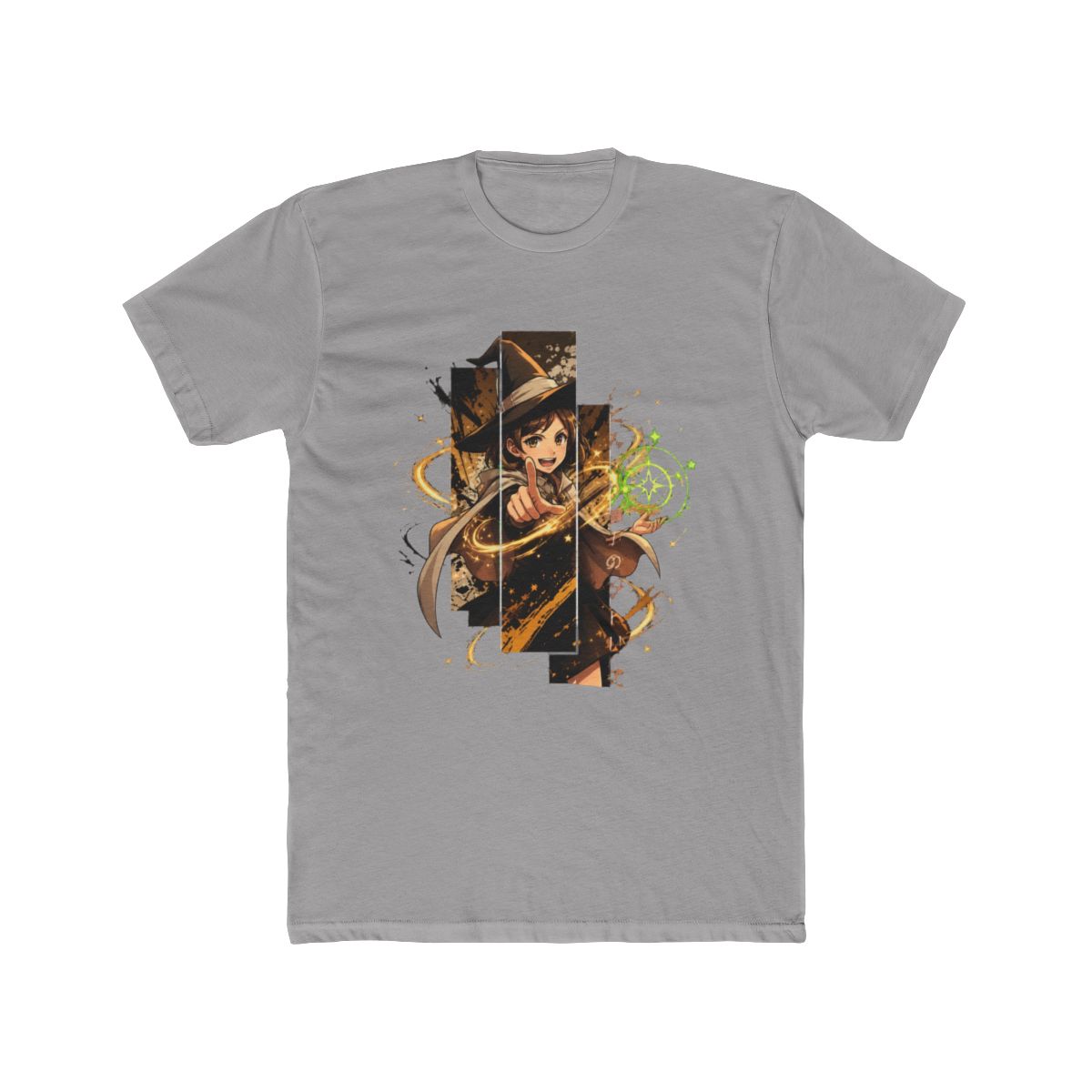 Golden Apprentice Witch - Magic Circle Art Long Sleeve T Shirt | Witch Hat Atelier