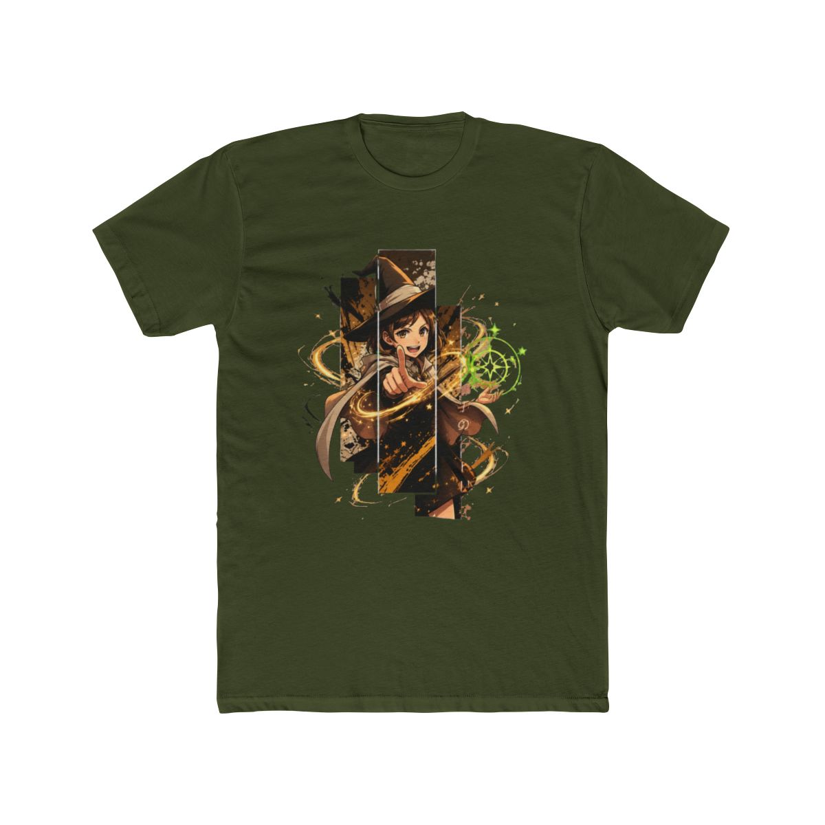 Golden Apprentice Witch - Magic Circle Art T Shirt | Witch Hat Atelier