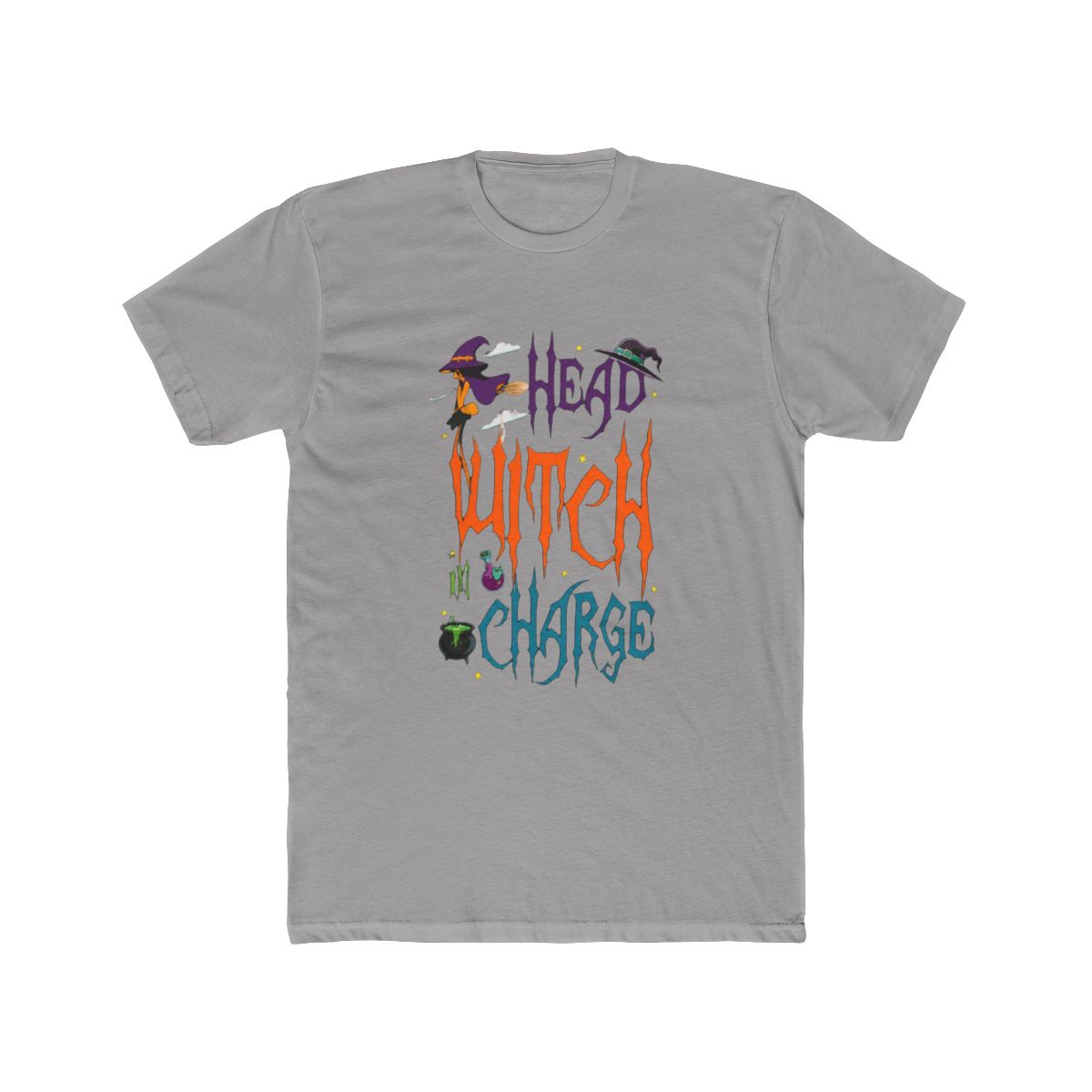 Head Witch in Charge Hat Brew Broom Happy Hallowee T Shirt | Witch Hat Atelier