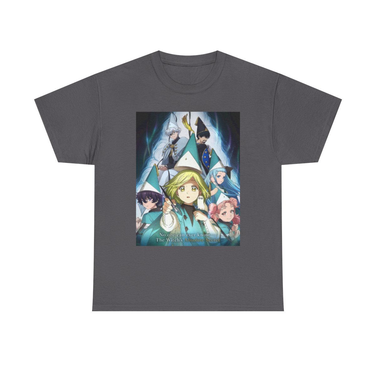 Witch Hat Atelier Anime Fantasy Character Collage T-Shirt | Group Portrait Tee - Witch Hat Atelier official apparel merch
