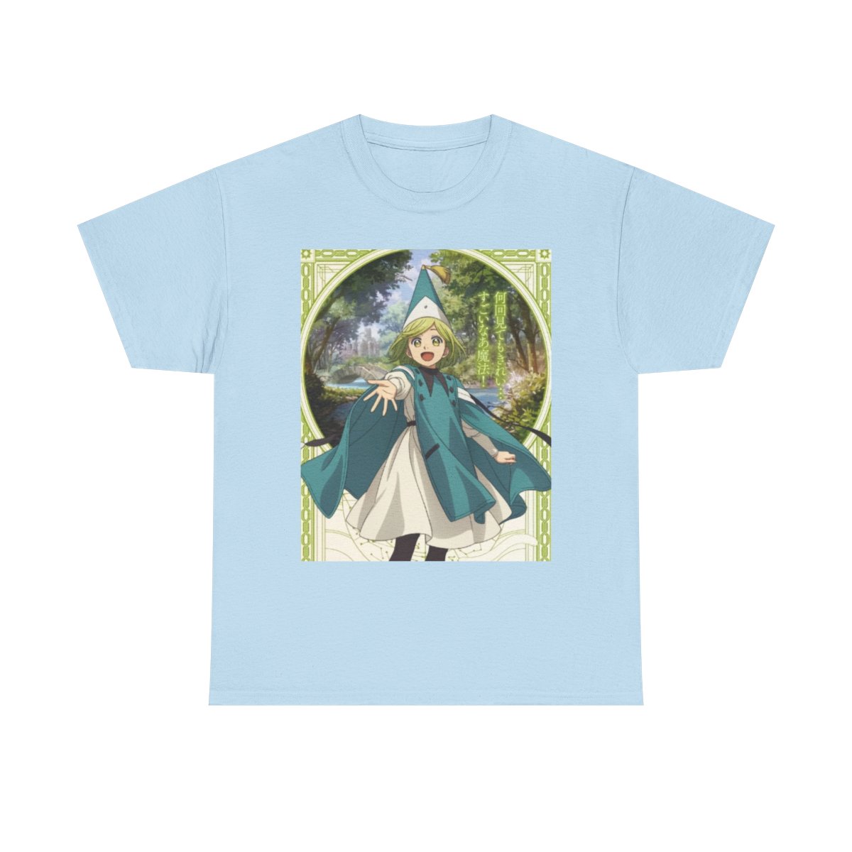 Witch Hat Atelier Forest Witch Girl T-Shirt | Anime Cottagecore Magic Illustration - Witch Hat Atelier official apparel merch